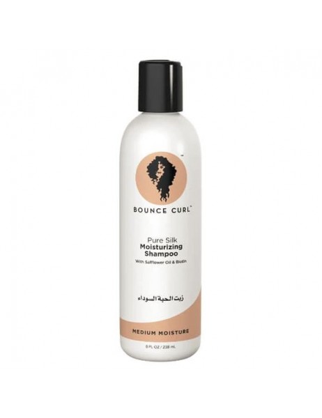 Bounce Curl Pure Silk Moisturizing Shampoo - šampón s hodvábom